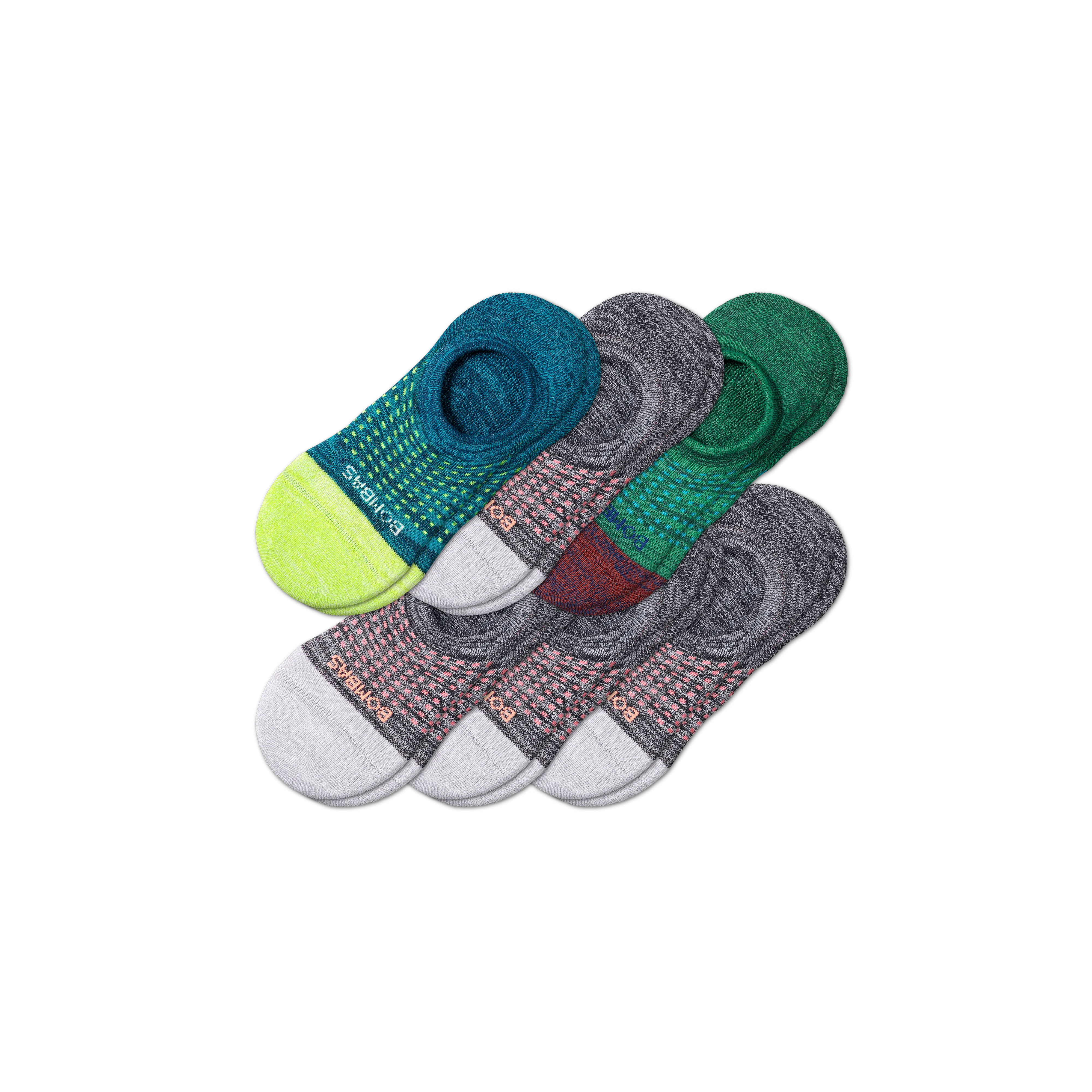 Men's Performance Cushioned No Show Sock 6-Pack