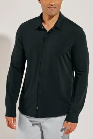 Men's Vita Button Down Shirt  |  Black