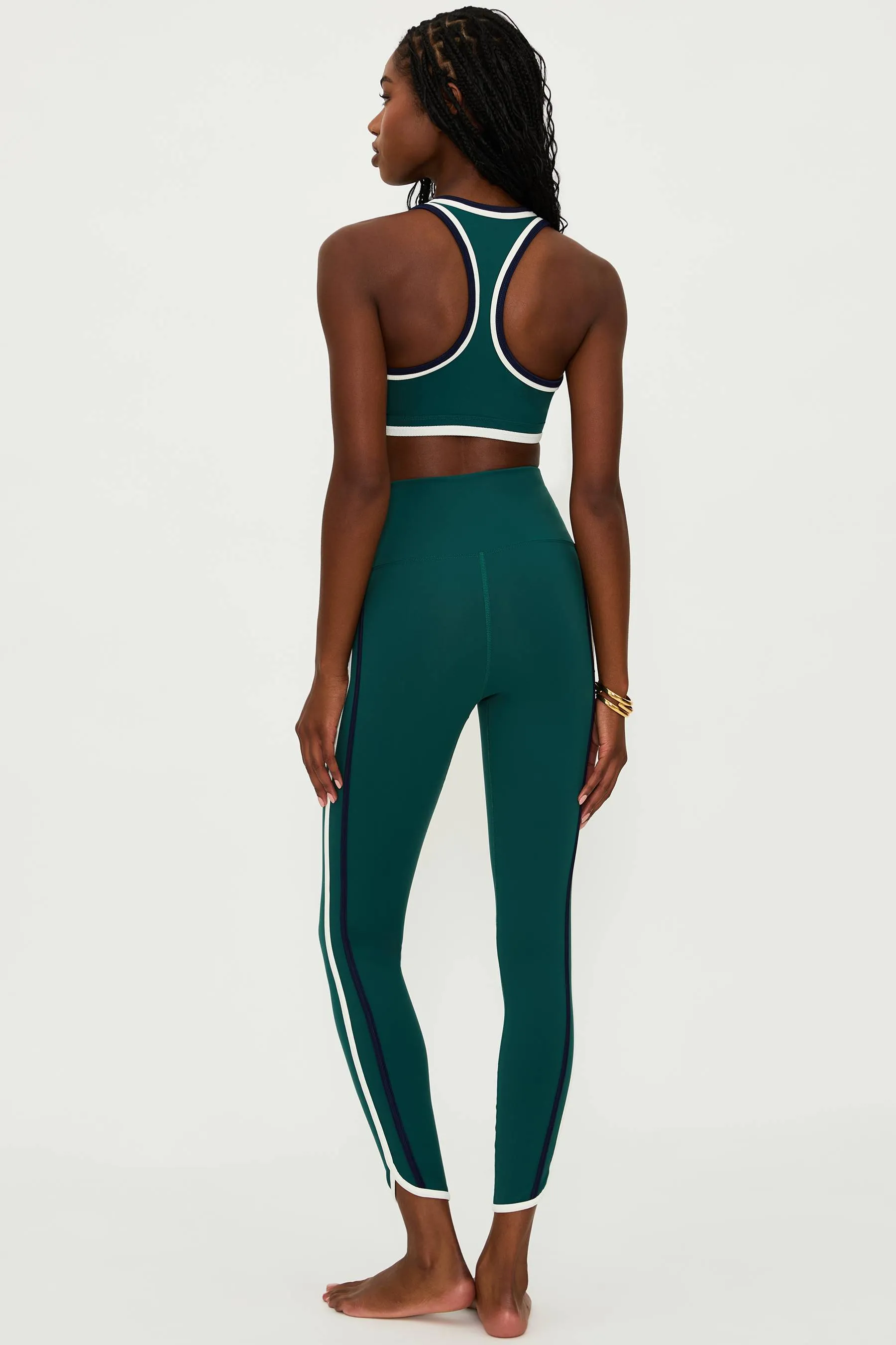 Nella Legging Pine Green Colorblock