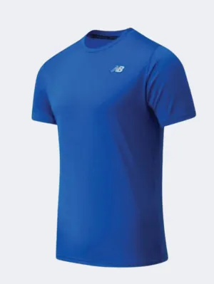 New Balance Core Run Men Performance T-Shirt Blue