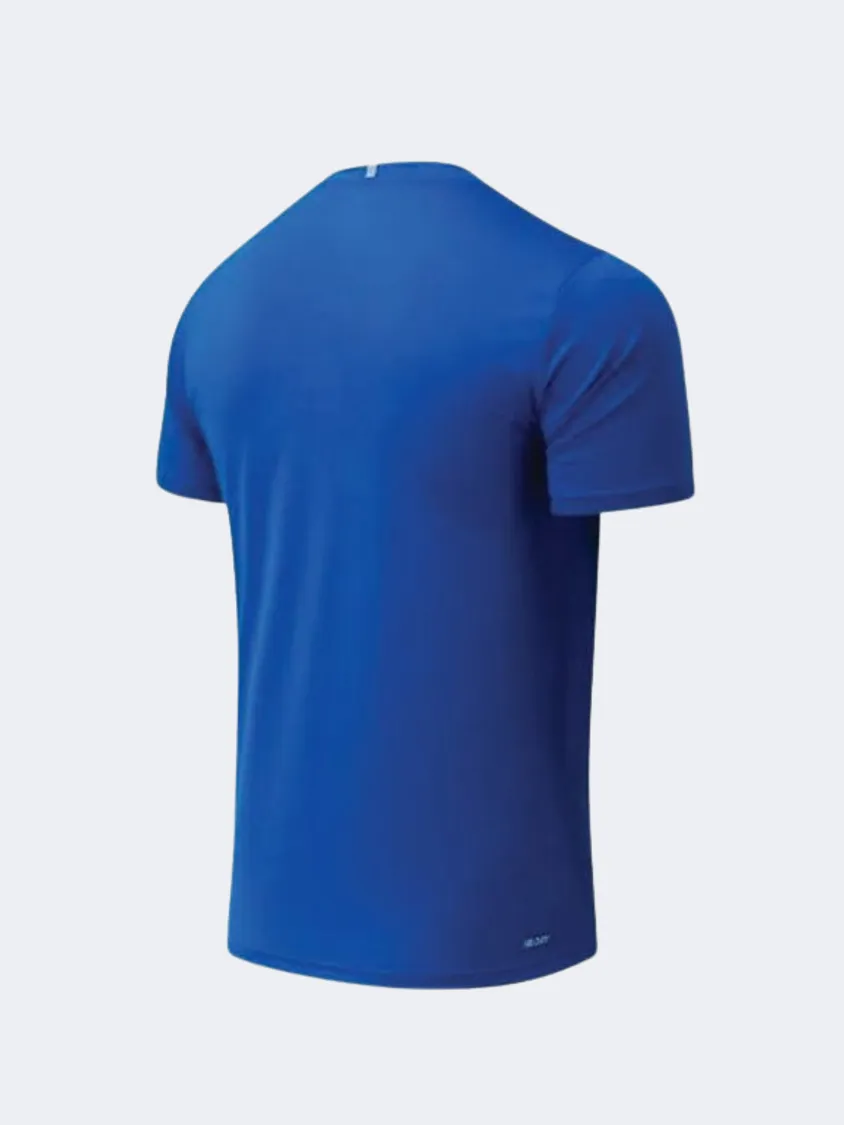 New Balance Core Run Men Performance T-Shirt Blue