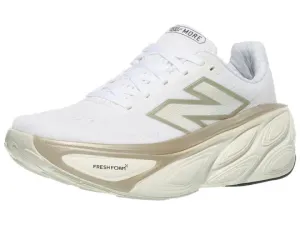 New Balance | Fresh Foam X More v5 | Women's | White/Sea Salt/Light Gold Metallic