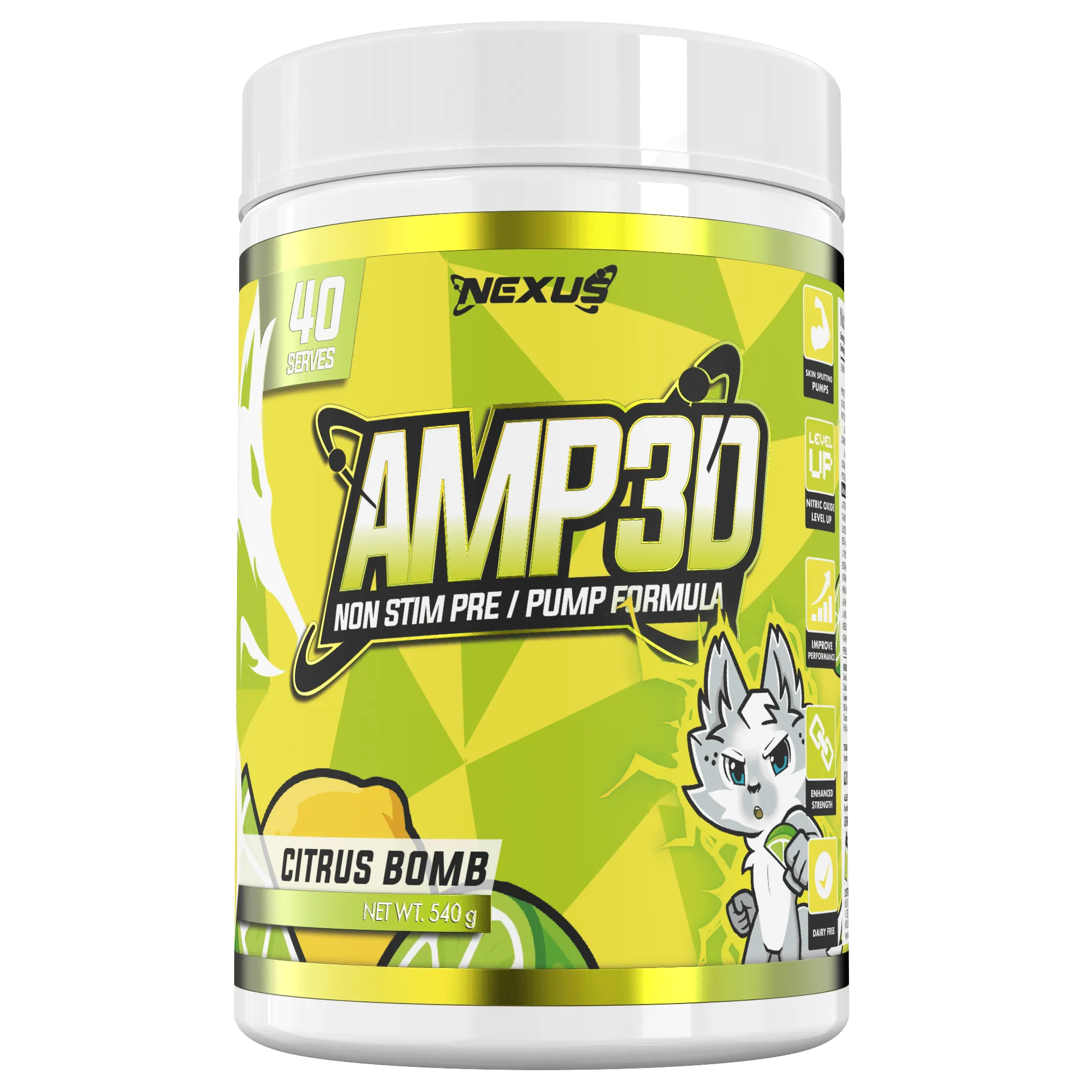 Nexus Sports Nutrition Amp3d Pump Formula