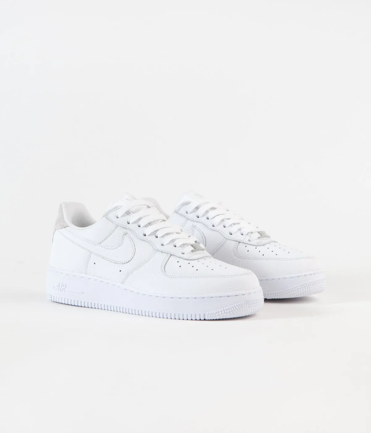 Nike Air Force 1 '07 Craft Shoes - White / White - Summit White - Vast Grey