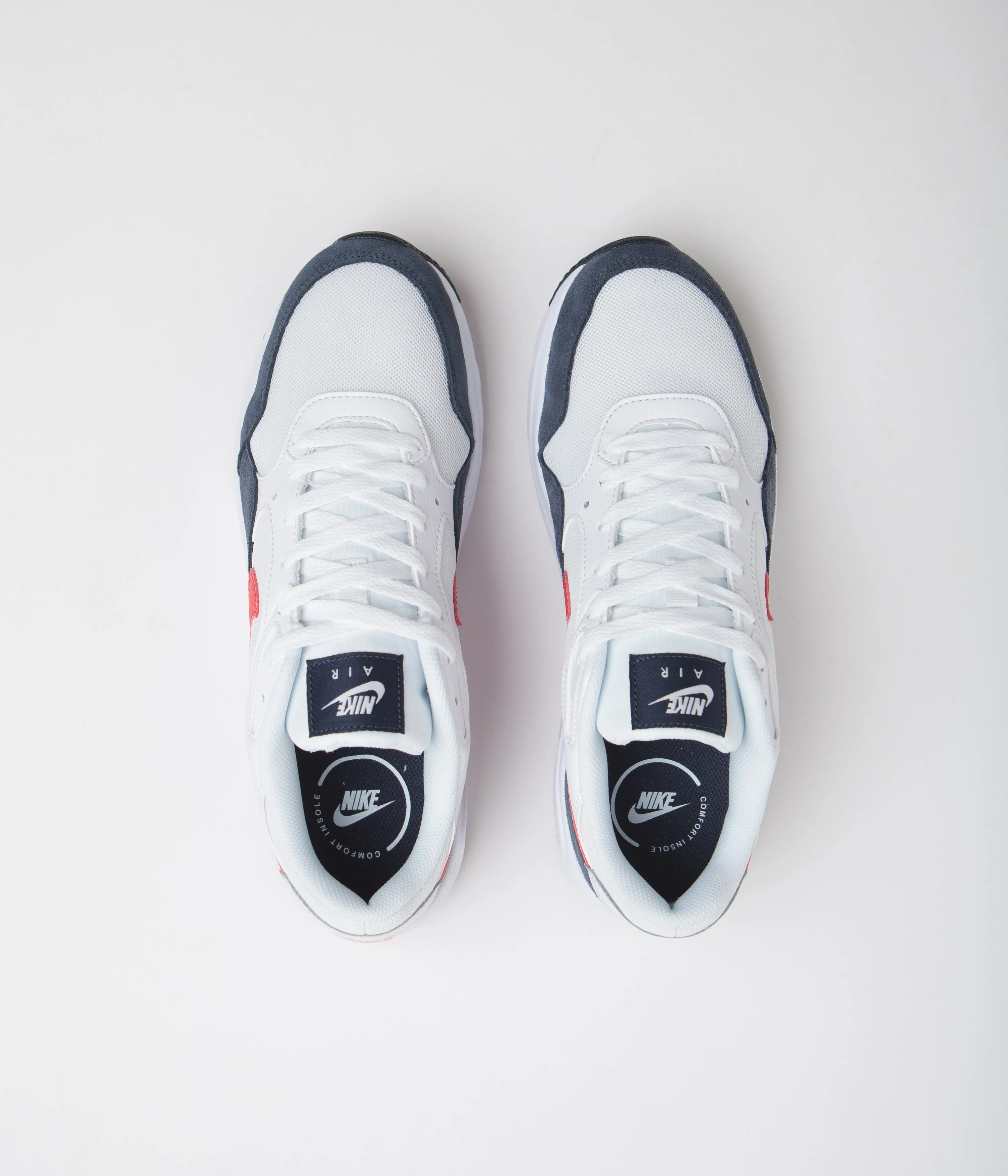 Nike Air Max SC Shoes - White / University Red - Obsidian