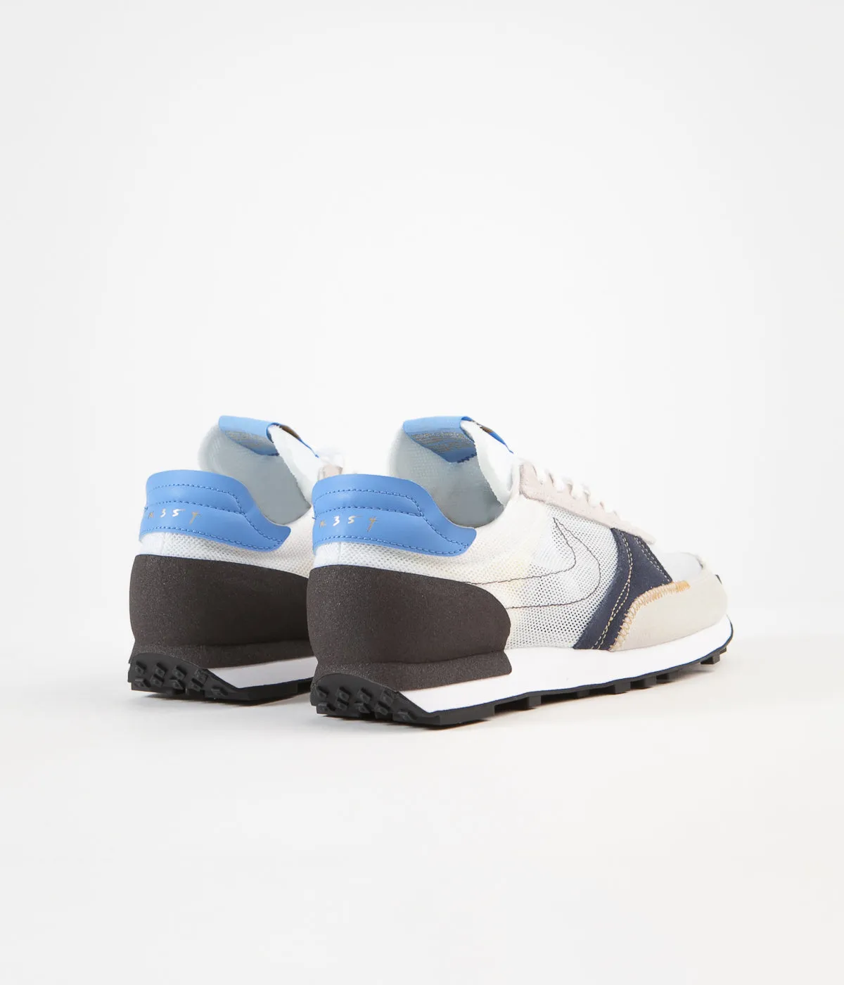 Nike Daybreak Type Shoes - White / White - University Blue - Velvet Brown