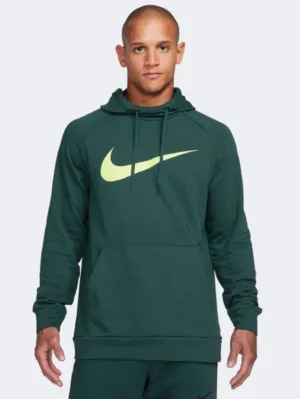 Nike Df Swoosh Men Training Hoody Jungle/Luminous