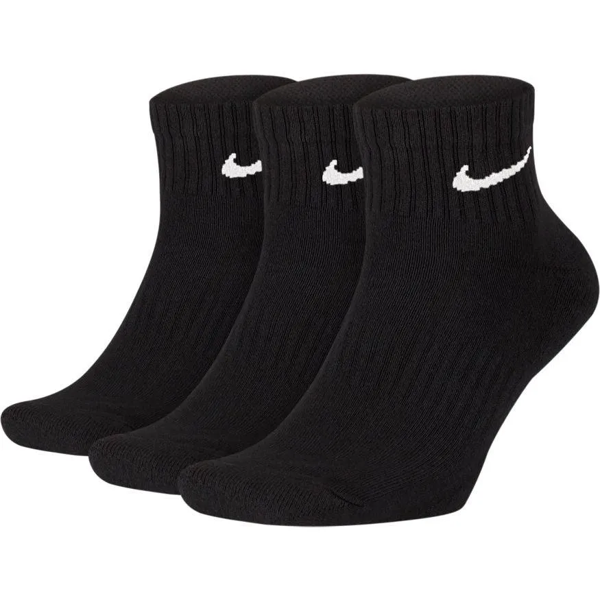 Nike Everyday Cushioned Training Ankle Socks (3 Pairs)