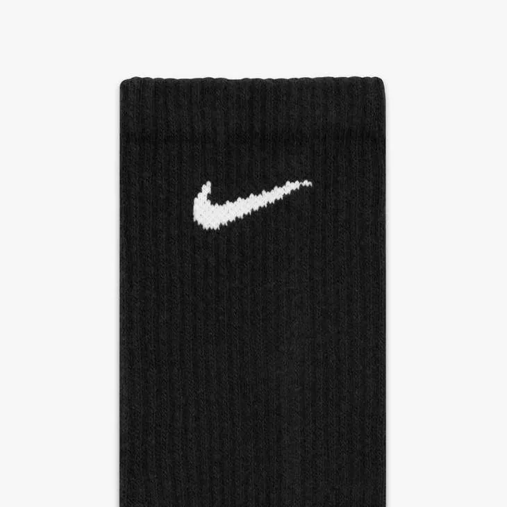 Nike - Everyday Plus Cotton Cushioned Crew 6pk (Black)