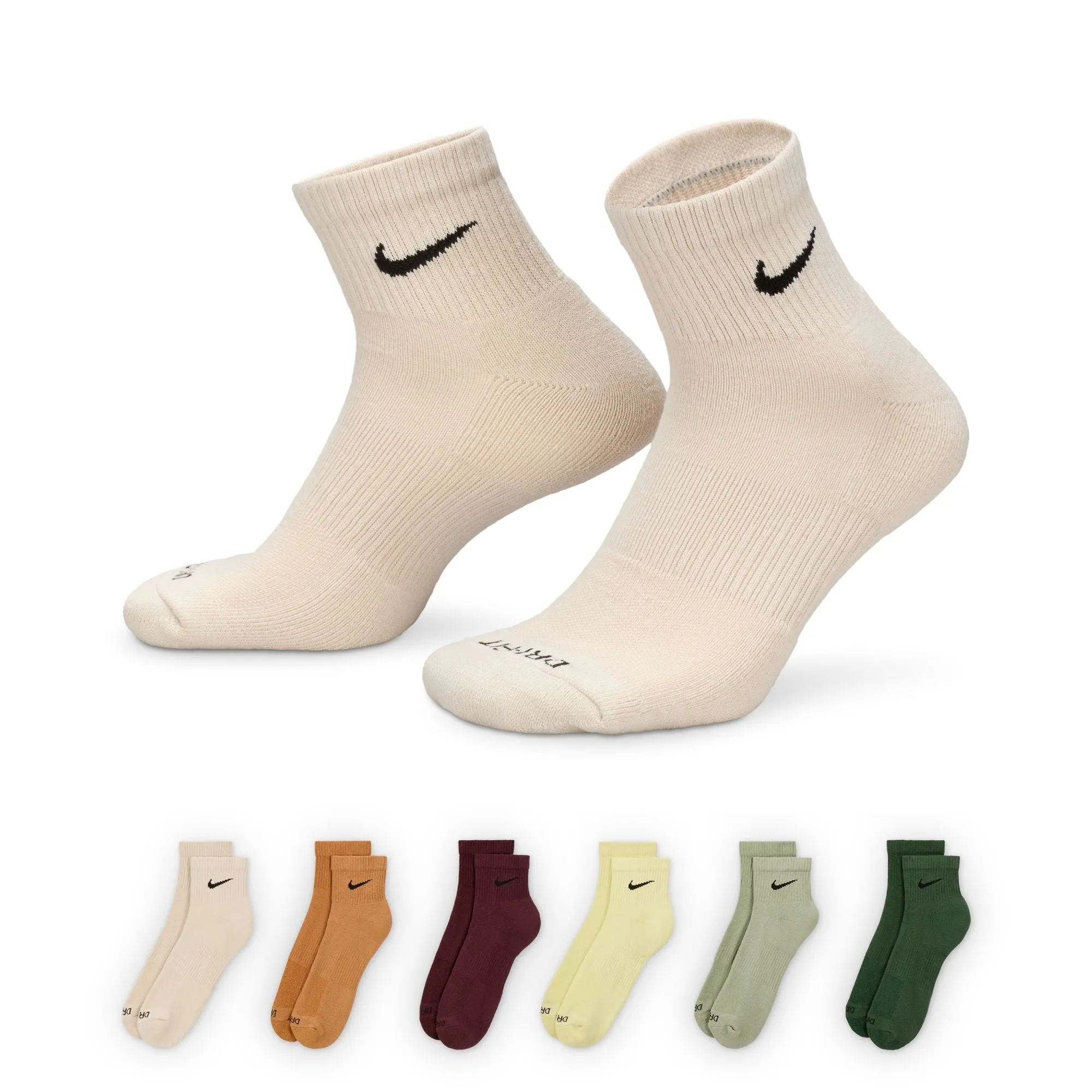 Nike Everyday Plus Cushioned Ankle Socks 6-Pack