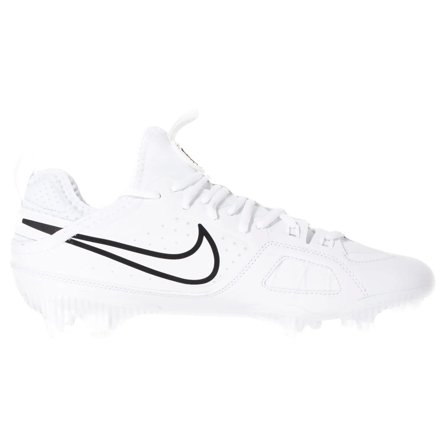 Nike Huarache 9 Varsity Lax White/Black Lacrosse Cleats