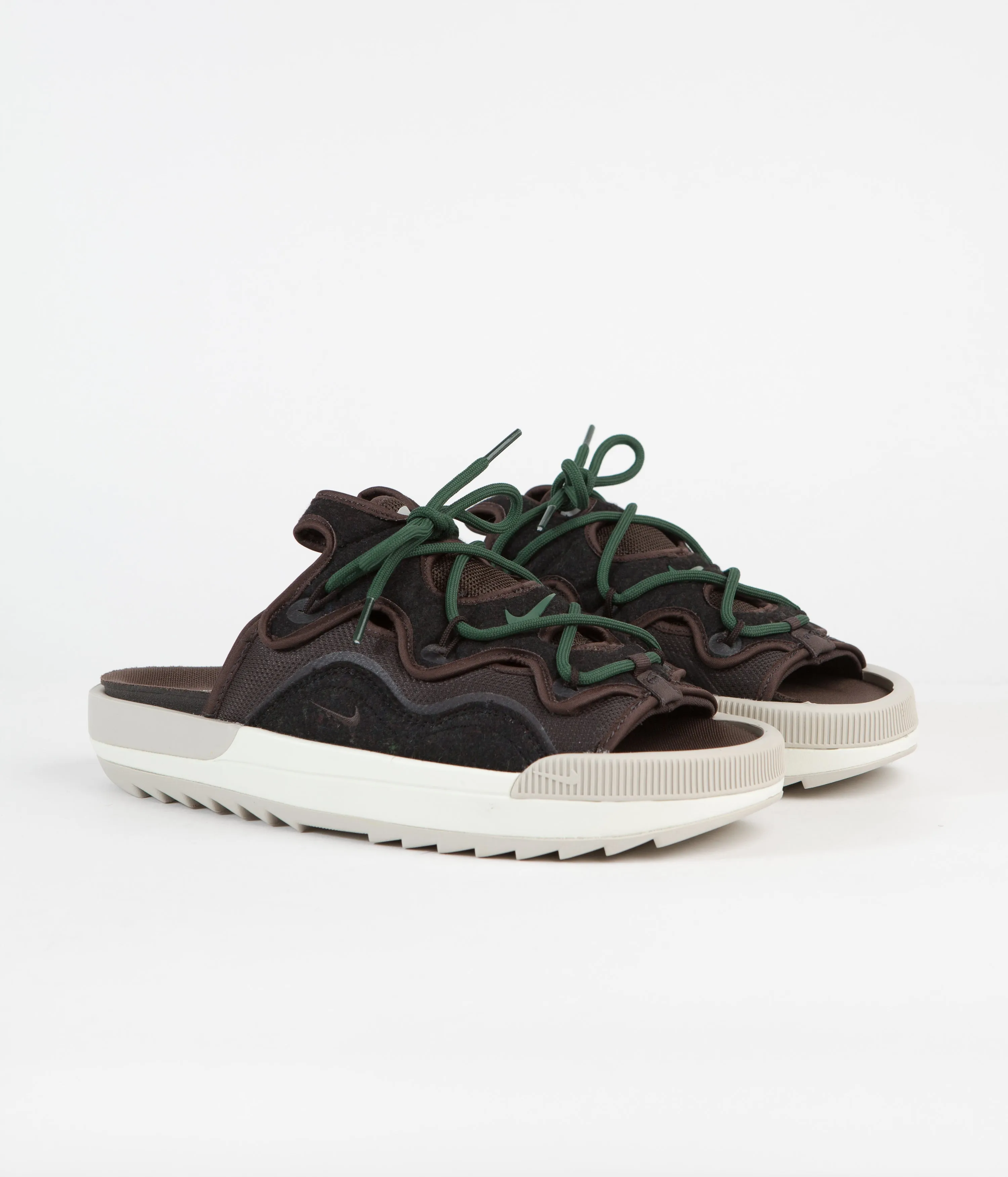 Nike Offline 2.0 Shoes - Velvet Brown / Velvet Brown - Noble Green