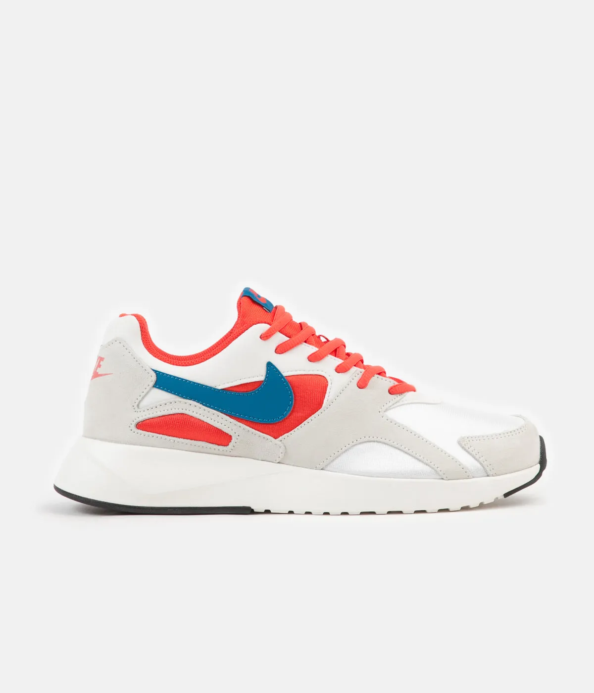 Nike Pantheos Shoes - Summit White / Green Abyss - Habanero Red