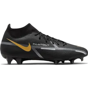 Nike Phantom GT2 Academy Dynamic Fit MG-BLACK/MTLC DARK GREY/METALLIC GOLD