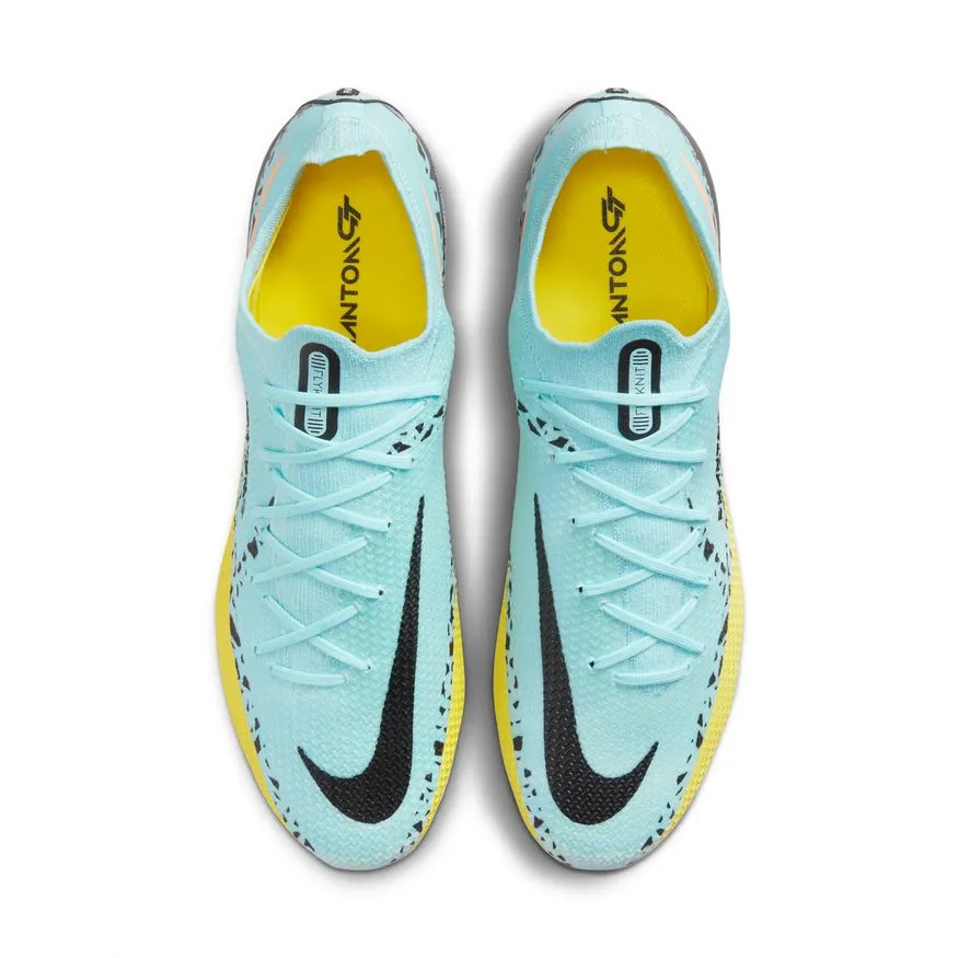 Nike Phantom GT2 Elite-GLACIER ICE/BLACK-YELLOW STRIKE