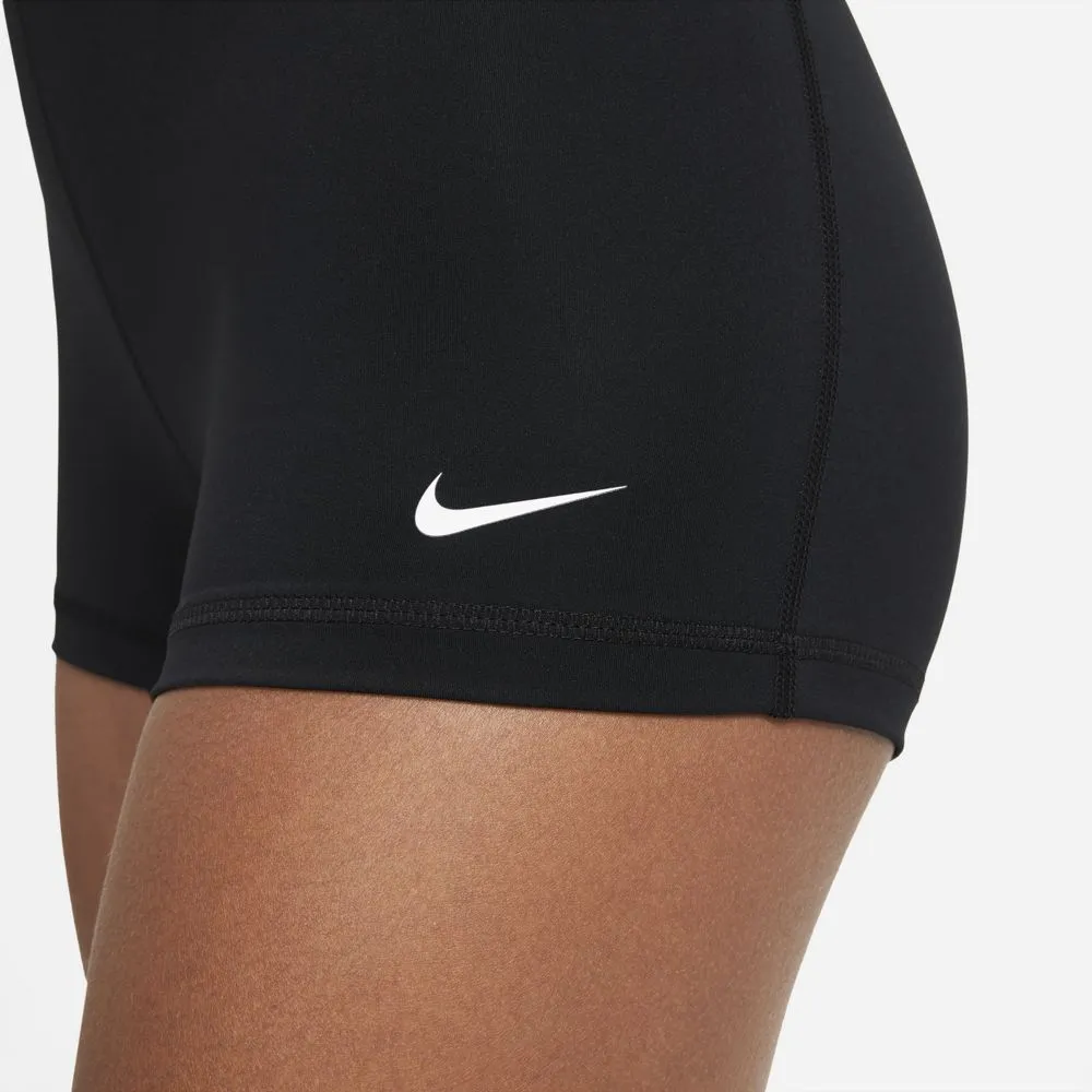 Nike Women's Pro 3 Inch Shorts Black / White