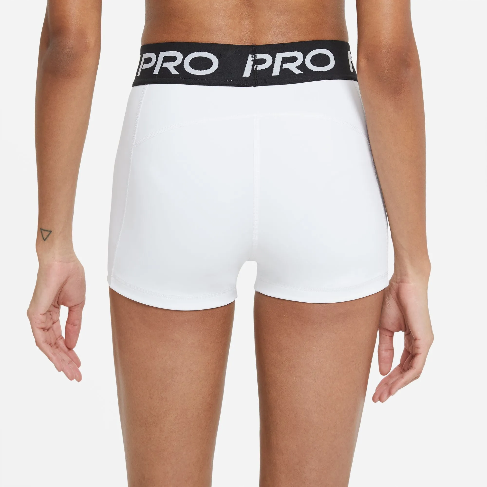 Nike Women's Pro 365 3 Inch Short White / Black