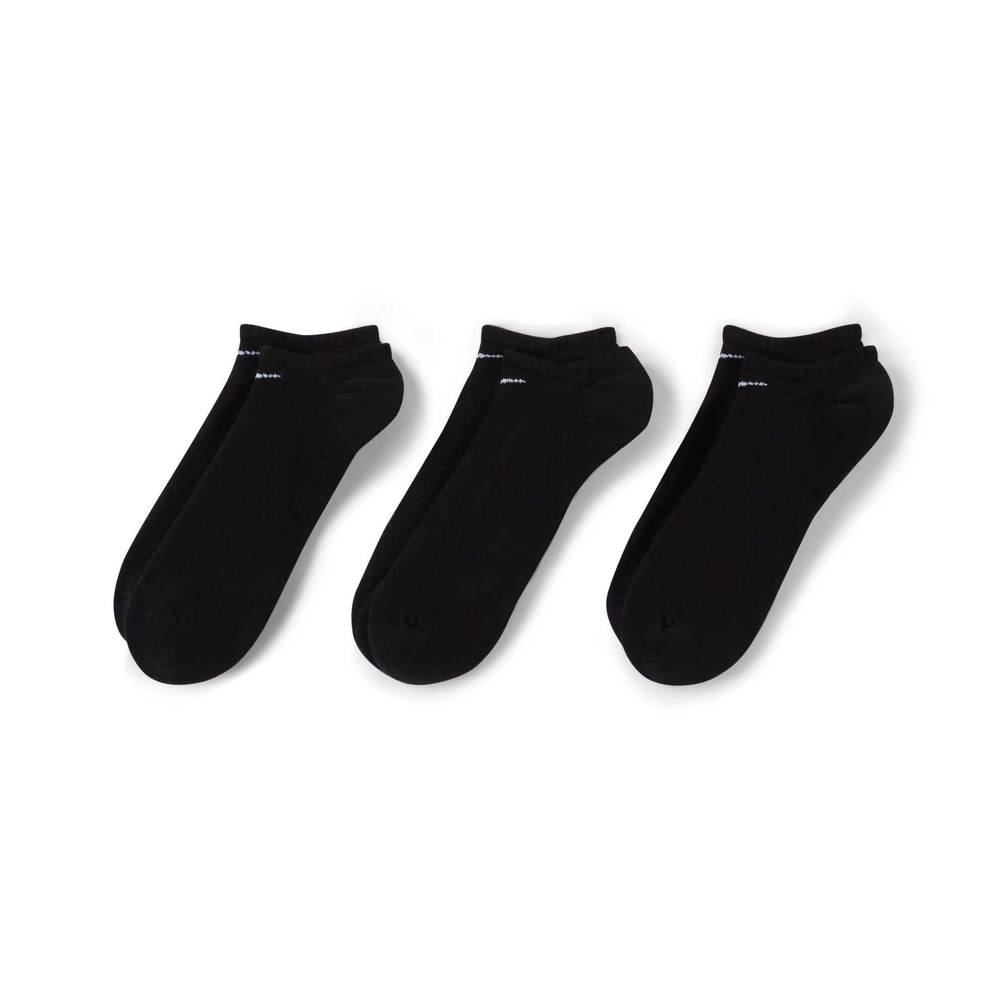 NO-SHOW SOCKS "BLACK" (3 PACK)