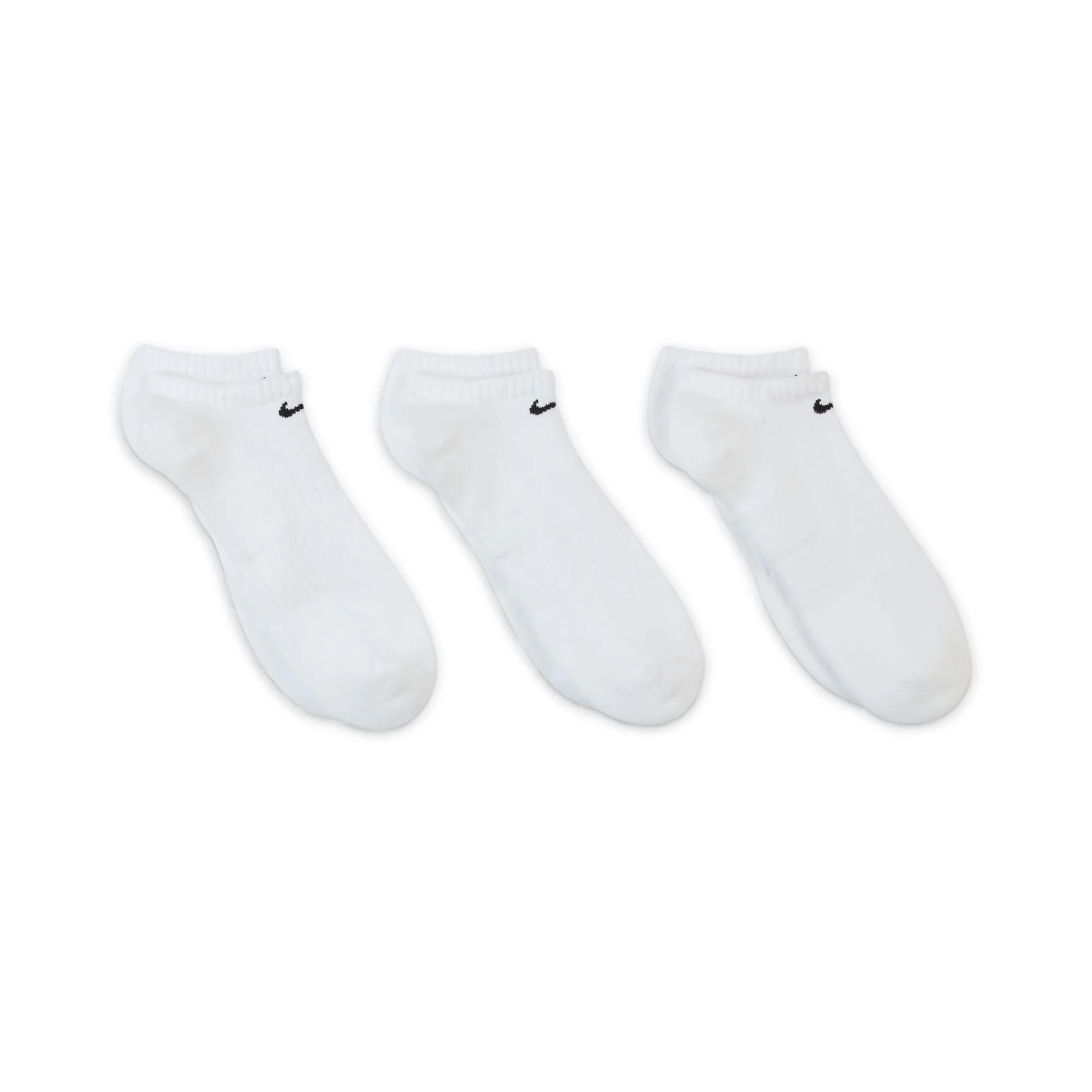 NO-SHOW SOCKS "WHITE" (3 PACK)