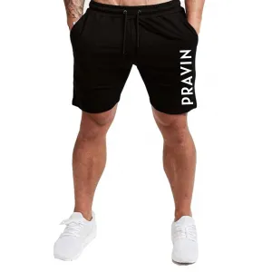 Nutcase Customized Workout Shorts for Men Black  - Add Name