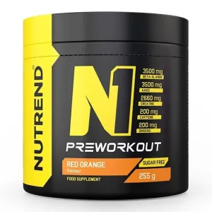 Nutrend N1 Pre-Workout, Red Orange - 255 grams