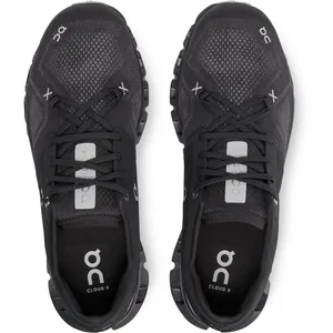 On Cloud Men's Cloud X3 Running Shoes- Black