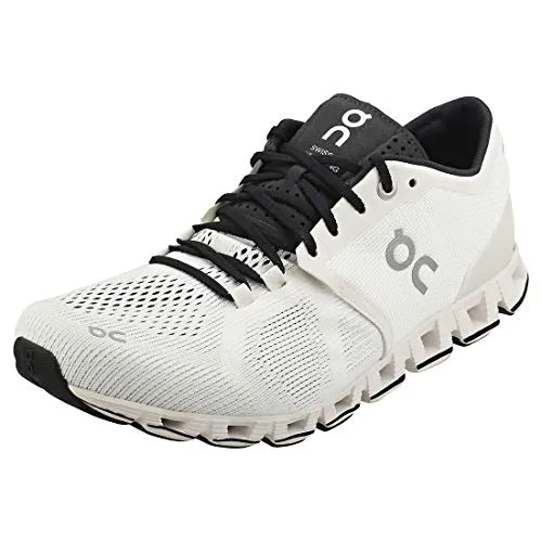 ON Running Men's CloudX Male Mesh White Black Trainers