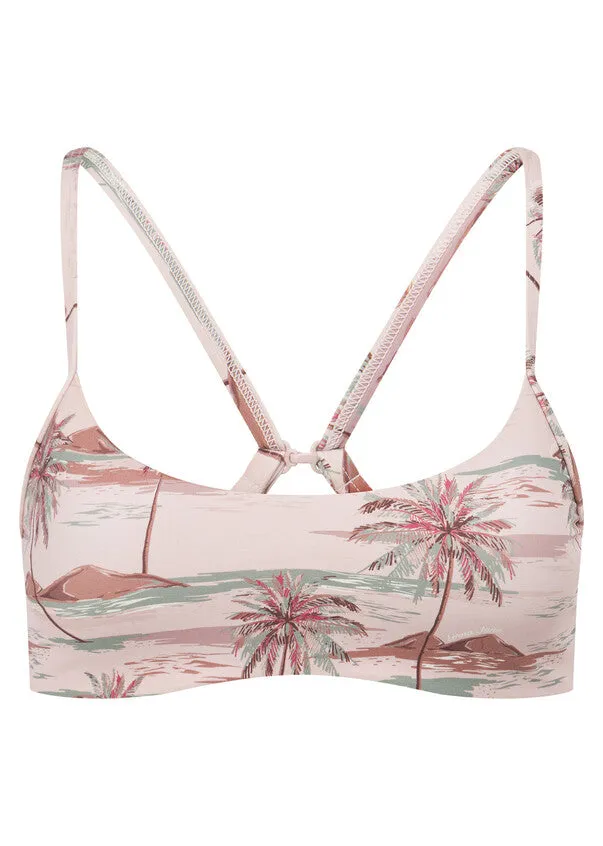 Paradise Palm Swim Sport Bralette