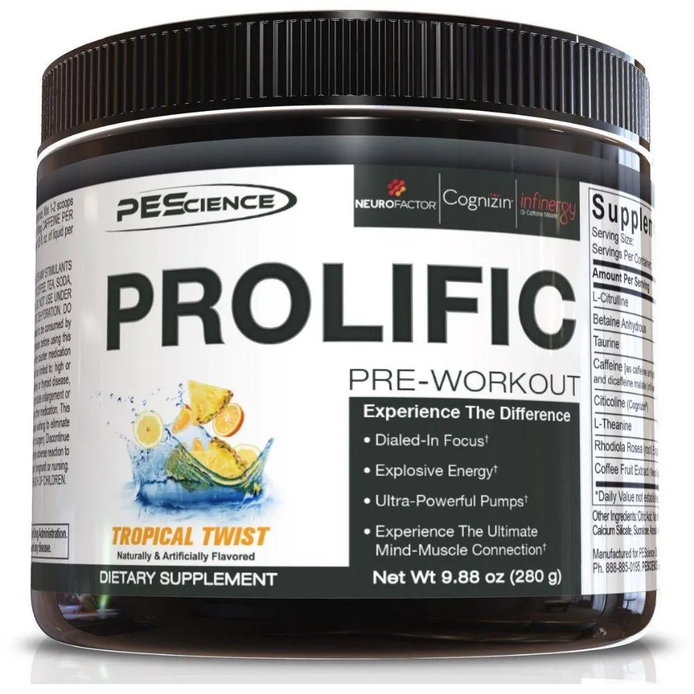 PEScience Prolific 20 Servings