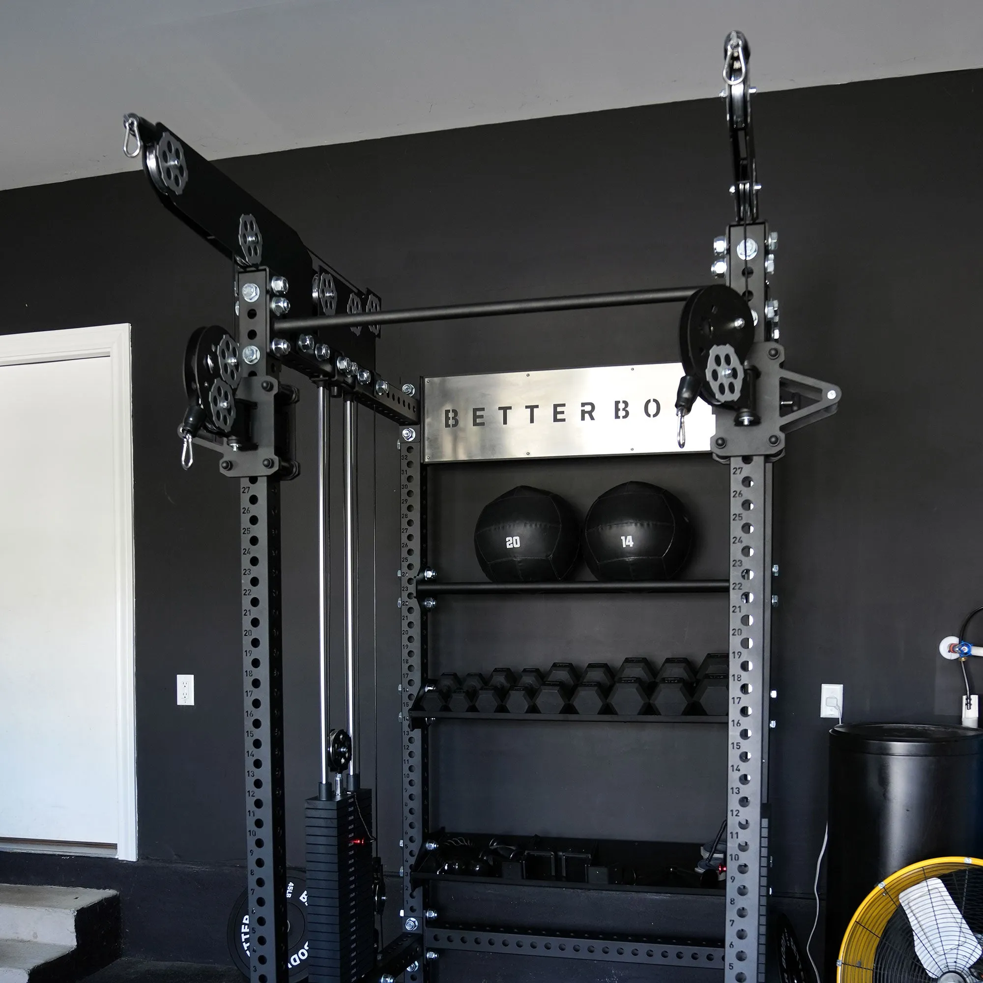 Power Rack with Arsenal Attachment