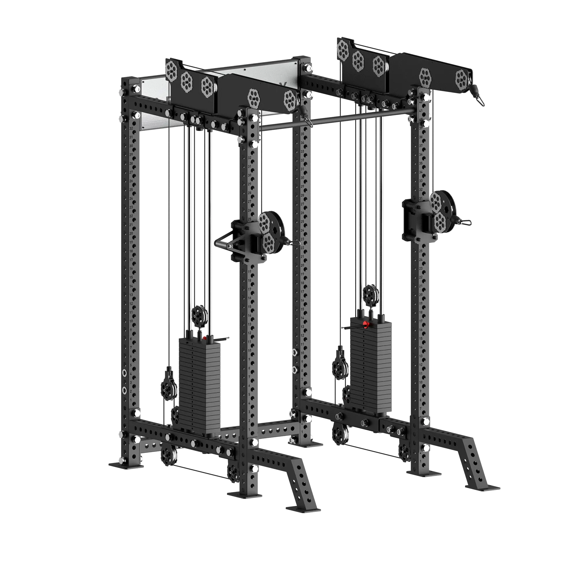 Power Rack with Arsenal Attachment