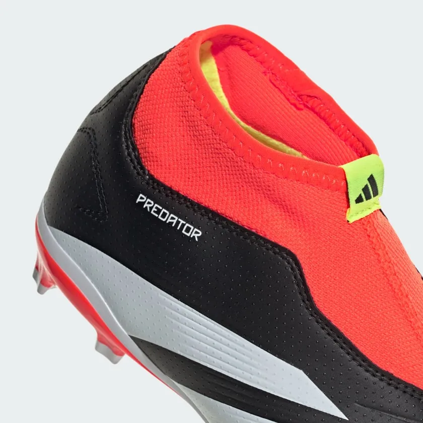 PREDATOR 24 LEAGUE LACELESS FIRM GROUND CLEATS