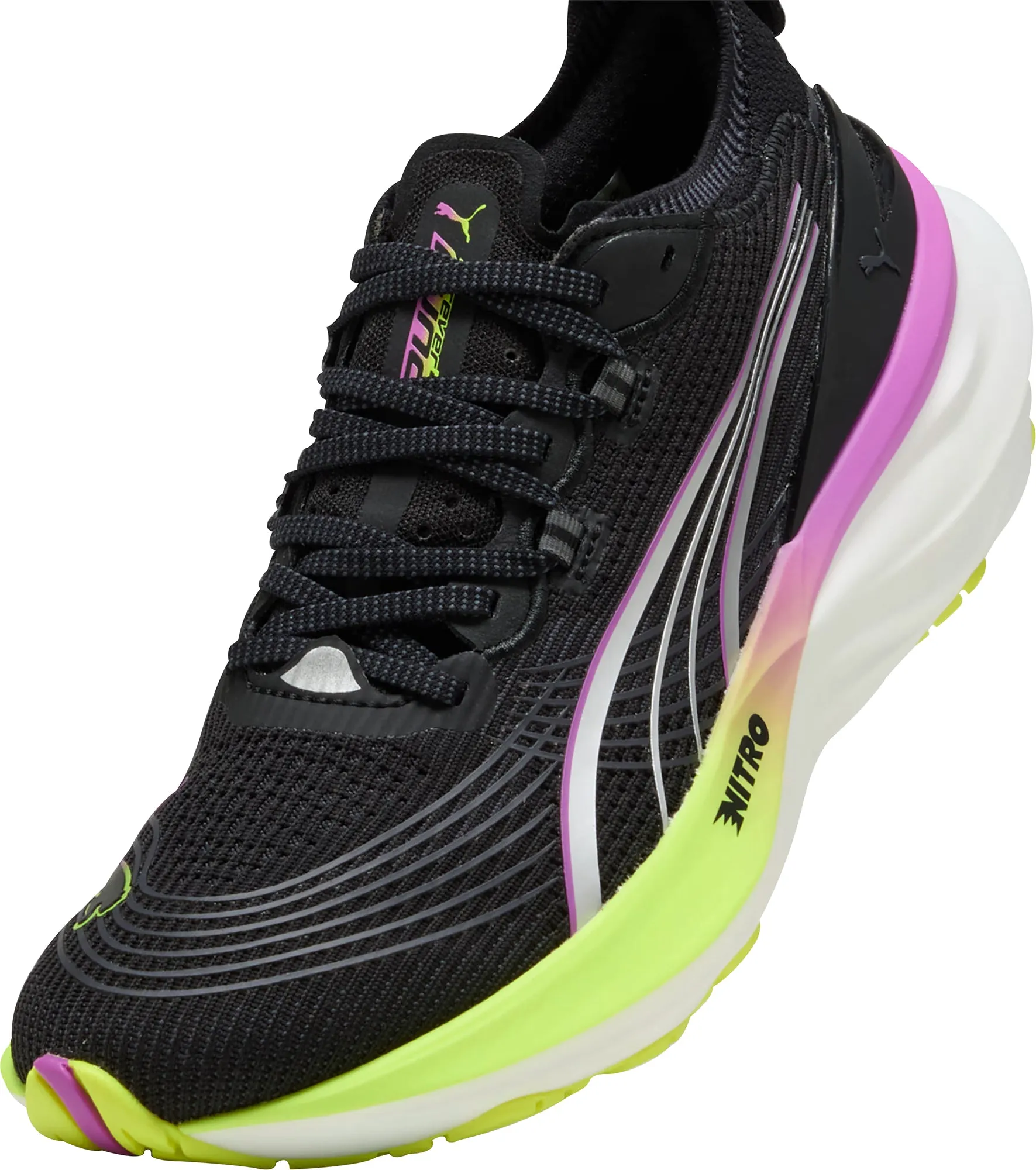 Puma ForeverRun Nitro 2 Womens Running Shoes - Black