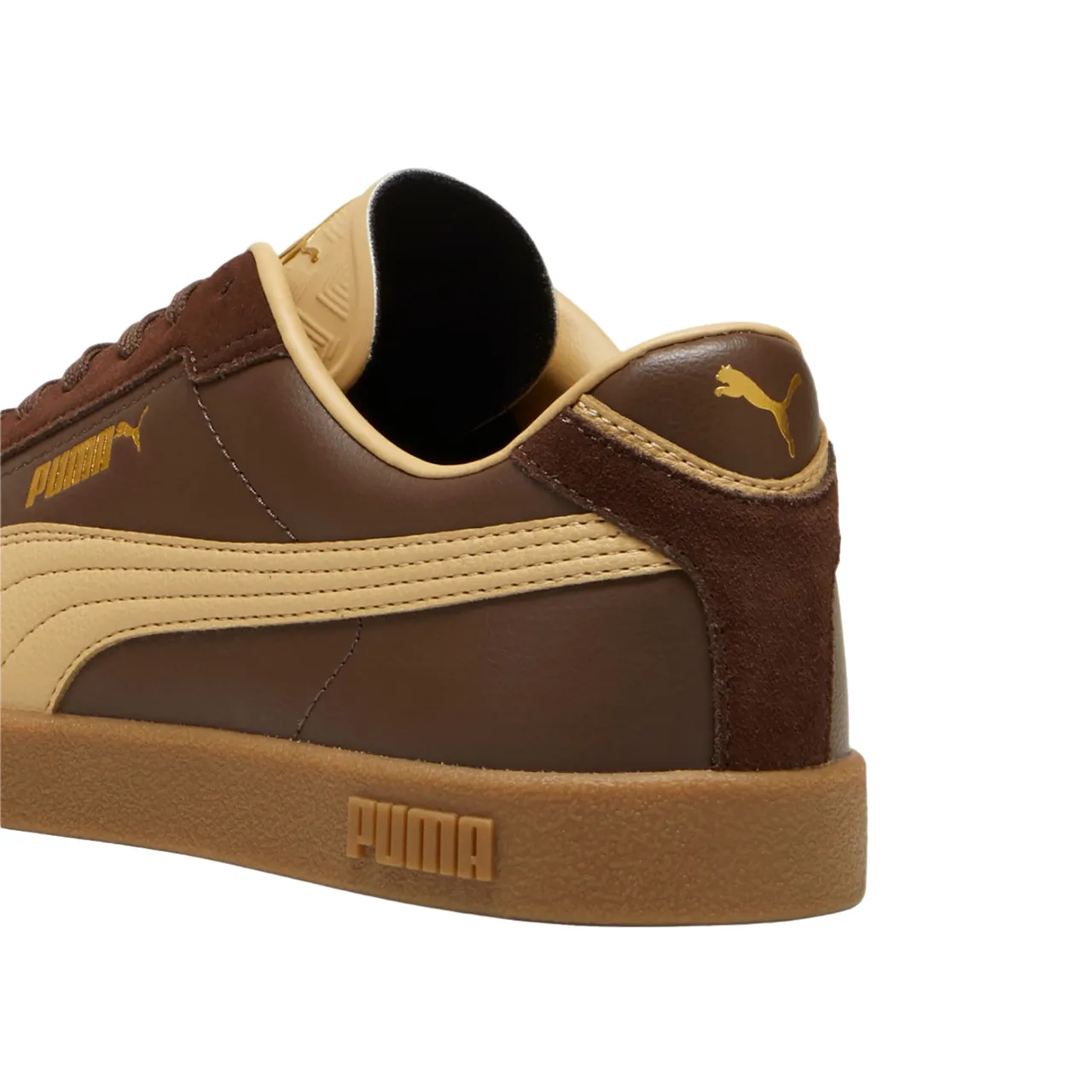 Puma scarpa sneakers da adulto Club II Era 397447-01 marrone-beige