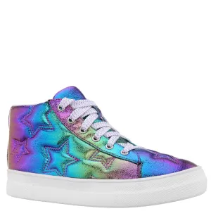 Quilted Star Metallic Sneaker