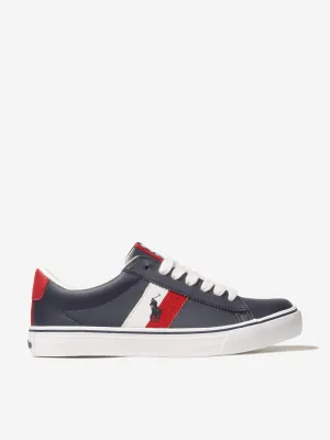 Ralph Lauren Boys Westcott II Trainers in Navy