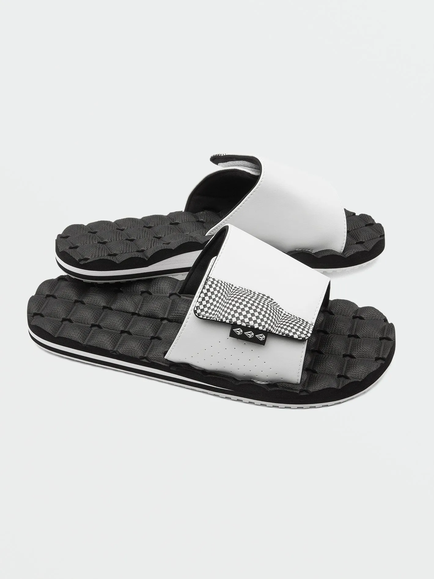 Recliner Slide Sandals - White