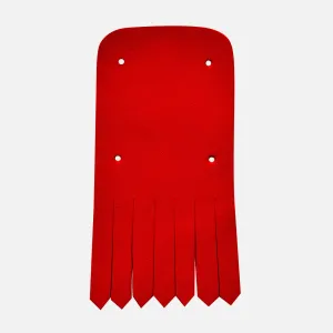 Red Removable Fringes