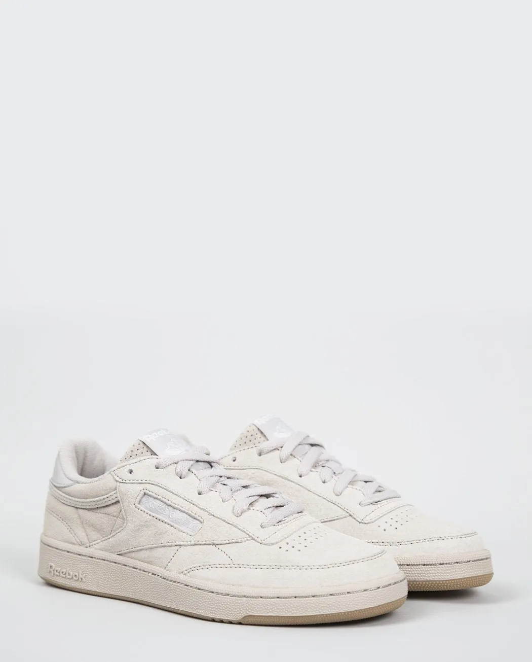 Reebok Club C 85 Suede (BS7891) - Sand Stone/White