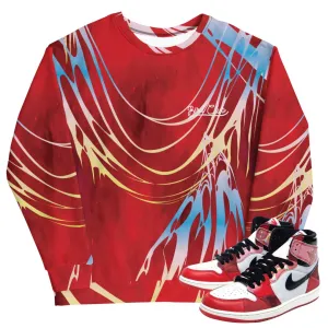 Retro 1 Spider Verse Web Sweater