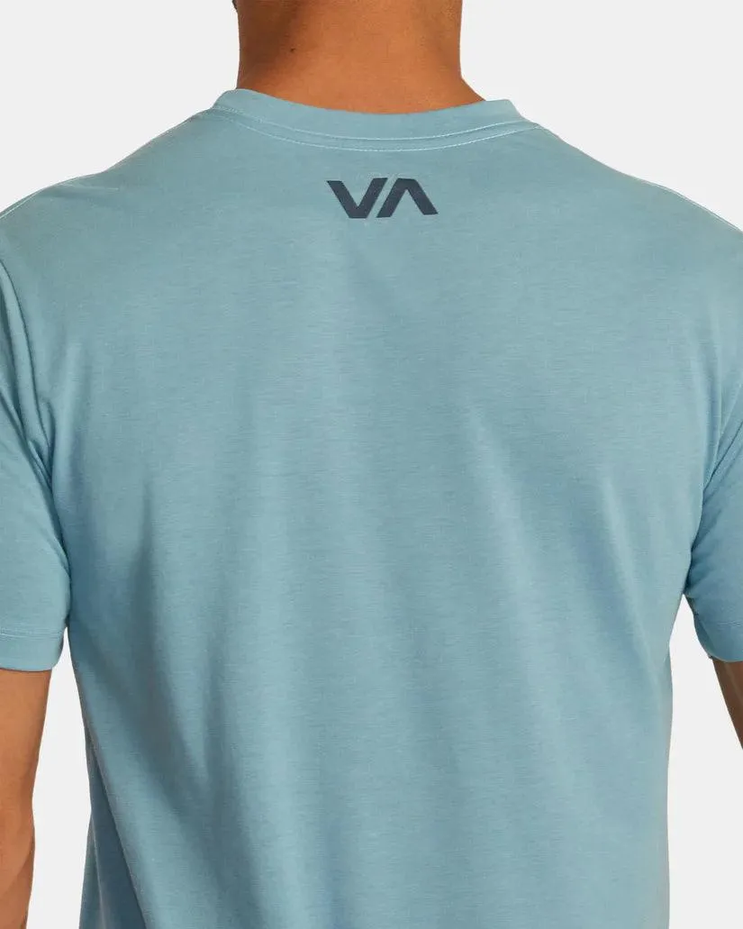 RVCA Men's VA Blur Short Sleeve Tee