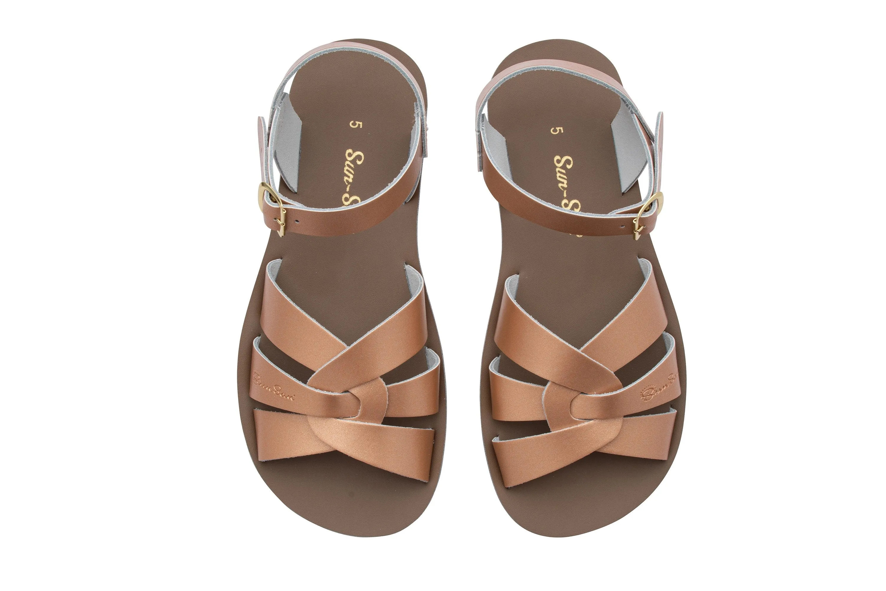 Salt Water Sandals Sun-San (thick sole) Swimmer - Rose Gold