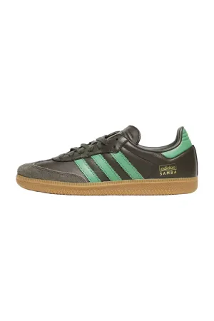 Samba OG Trainers in Dark Olive Green