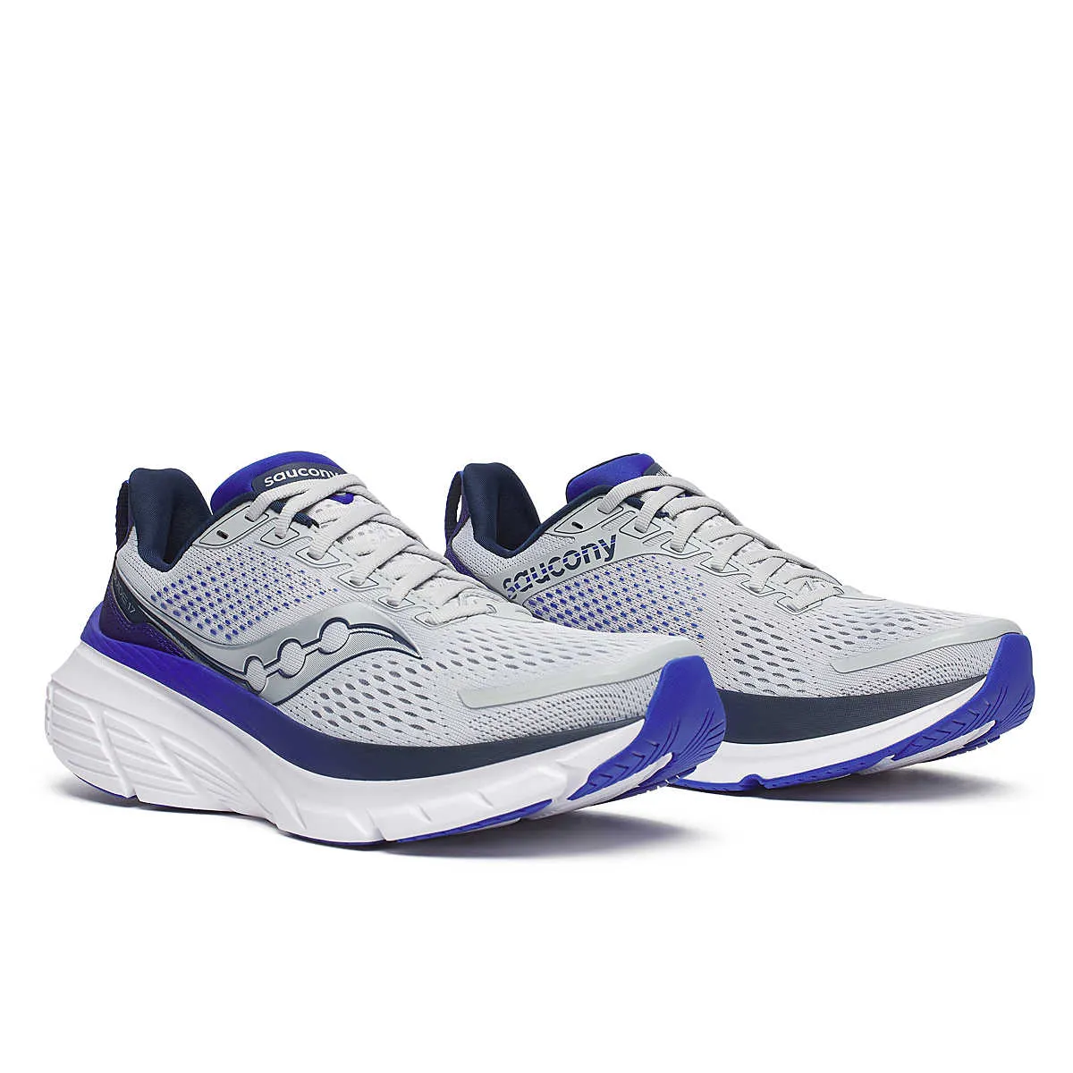 Saucony Men's Guide 17 Running Shoes Cloud / Royal