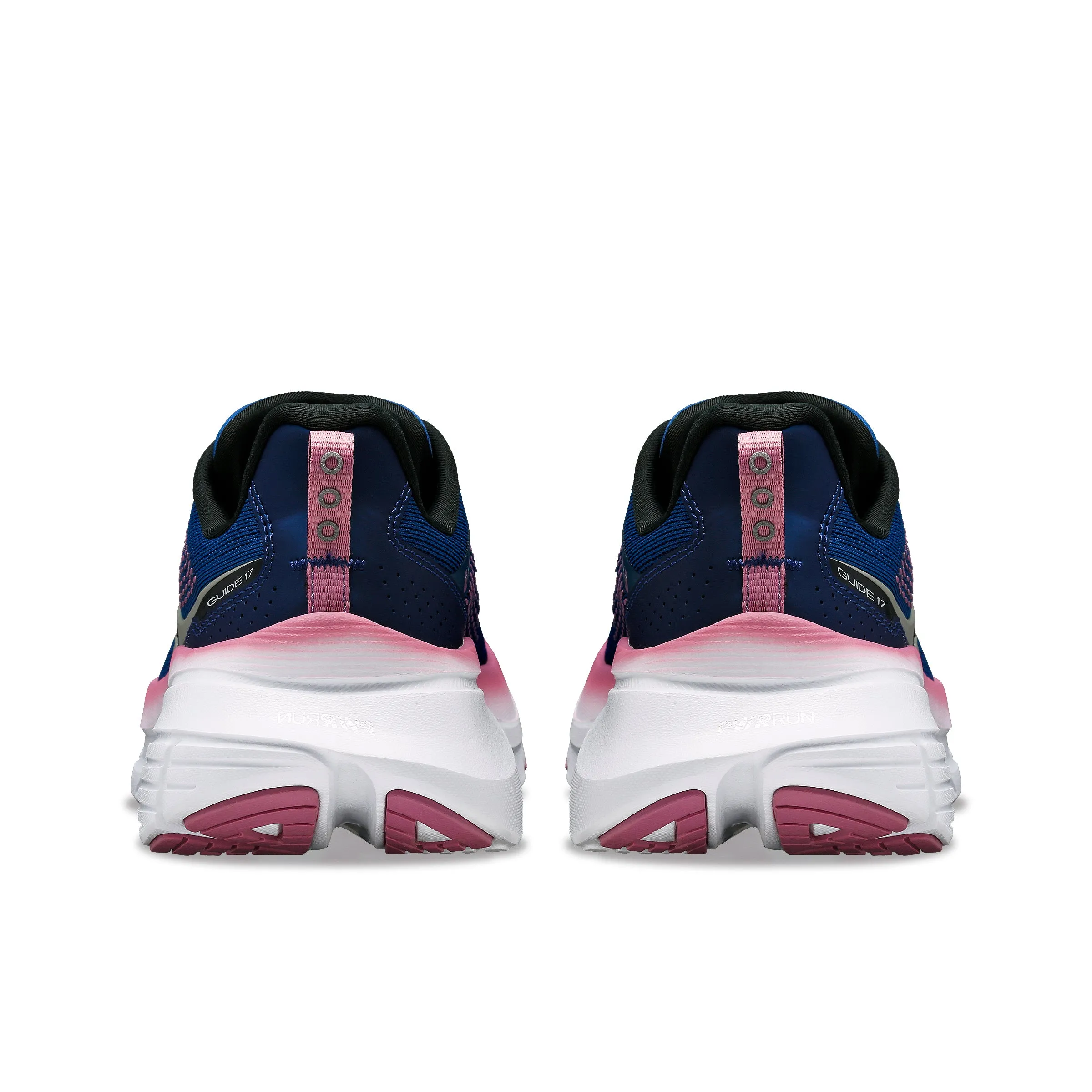 Saucony Women's Guide 17 Running Shoes Navy / Orchid