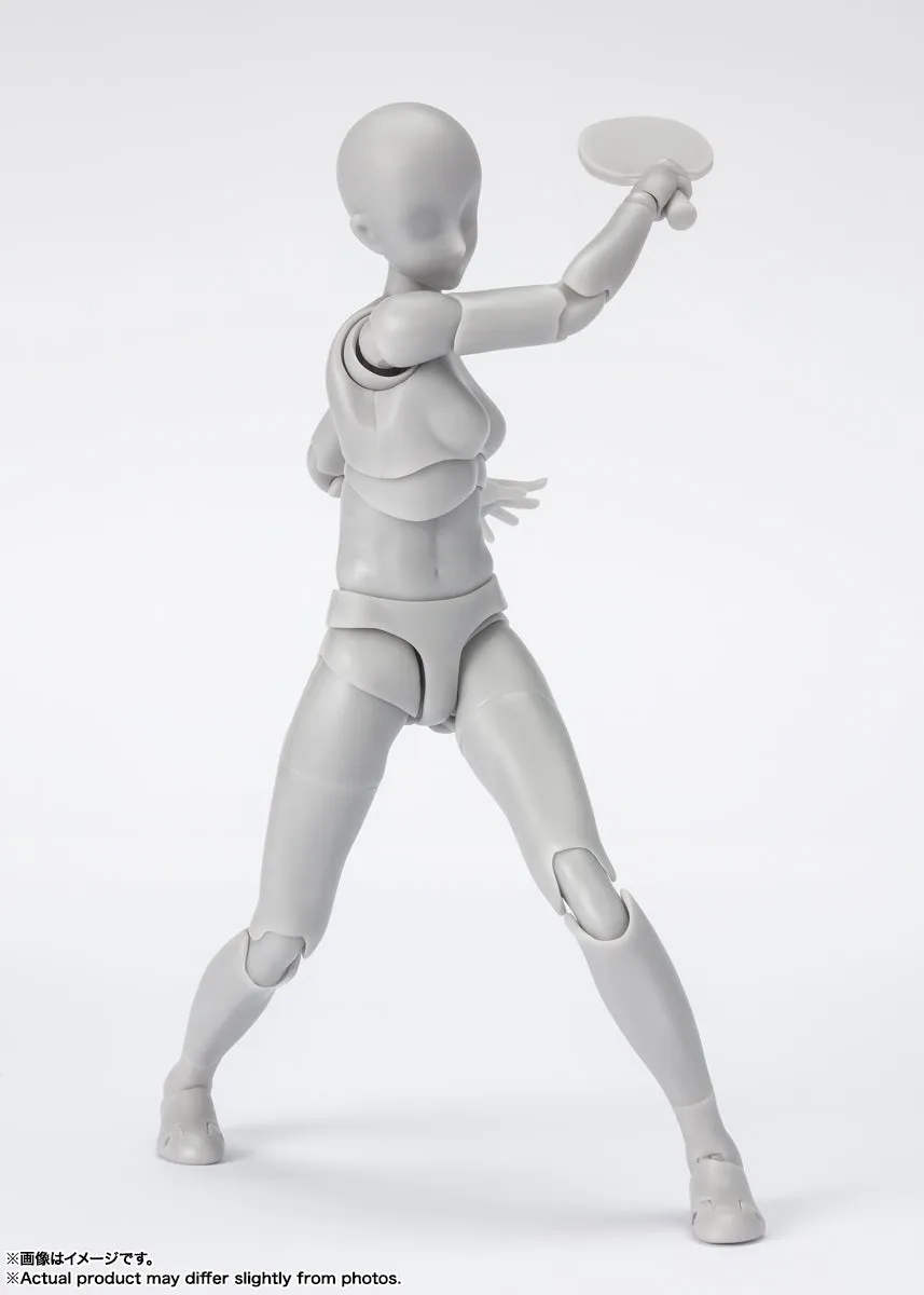 S.H.Figuarts Body-Chan -Sports- Edition DX Set (Gray Color Ver.)