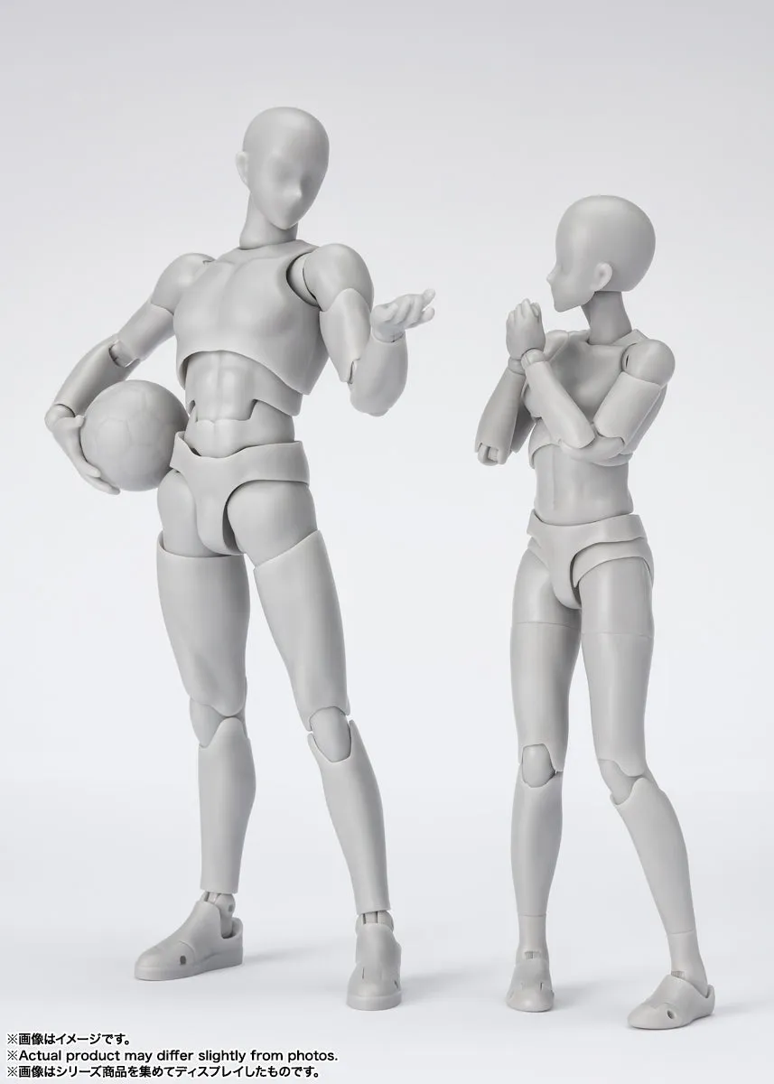 S.H.Figuarts Body-Chan -Sports- Edition DX Set (Gray Color Ver.)