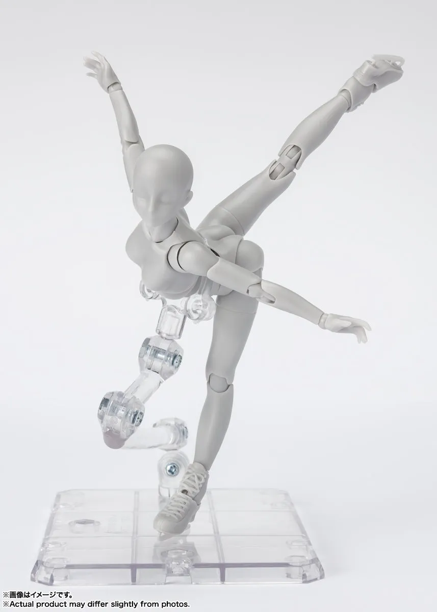 S.H.Figuarts Body-Chan -Sports- Edition DX Set (Gray Color Ver.)