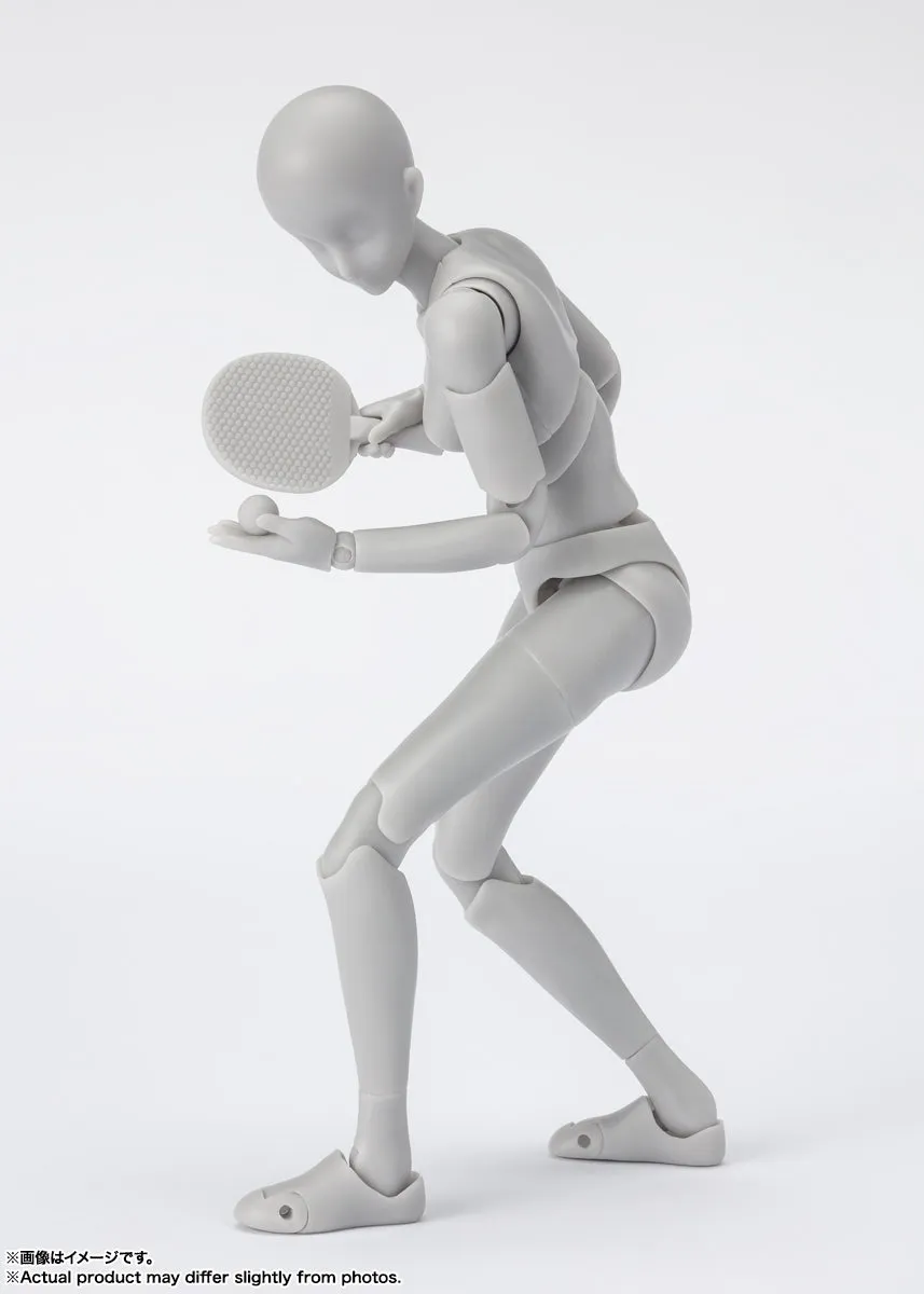 S.H.Figuarts Body-Chan -Sports- Edition DX Set (Gray Color Ver.)