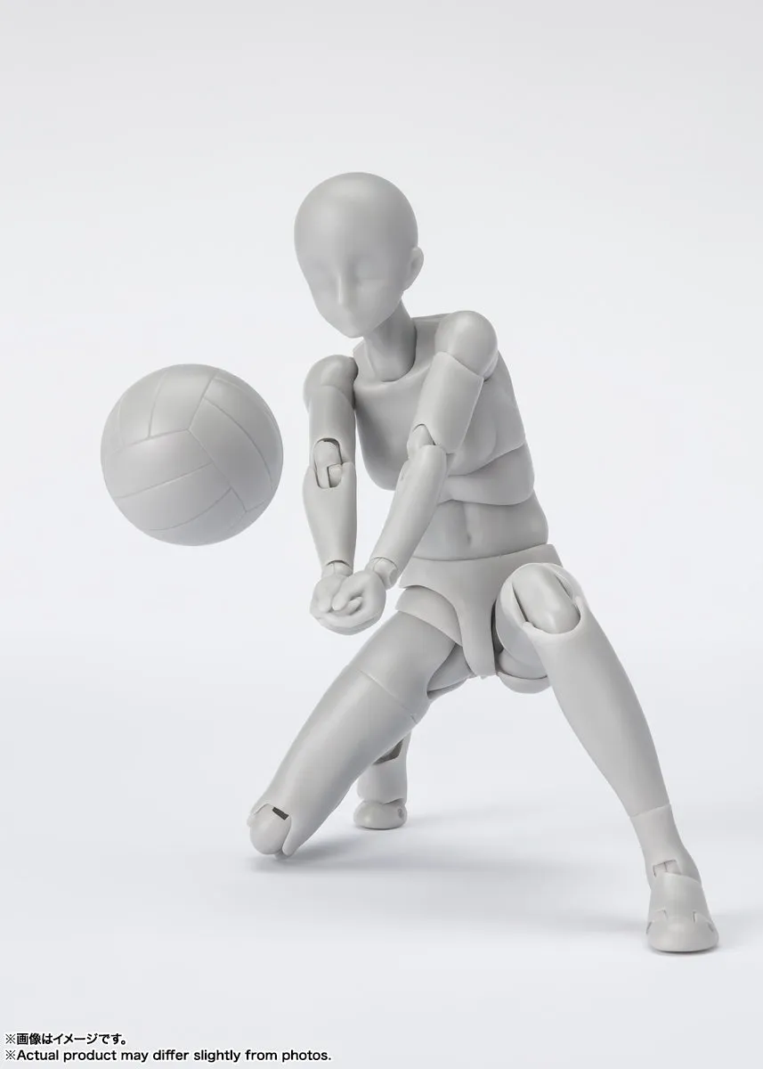 S.H.Figuarts Body-Chan -Sports- Edition DX Set (Gray Color Ver.)